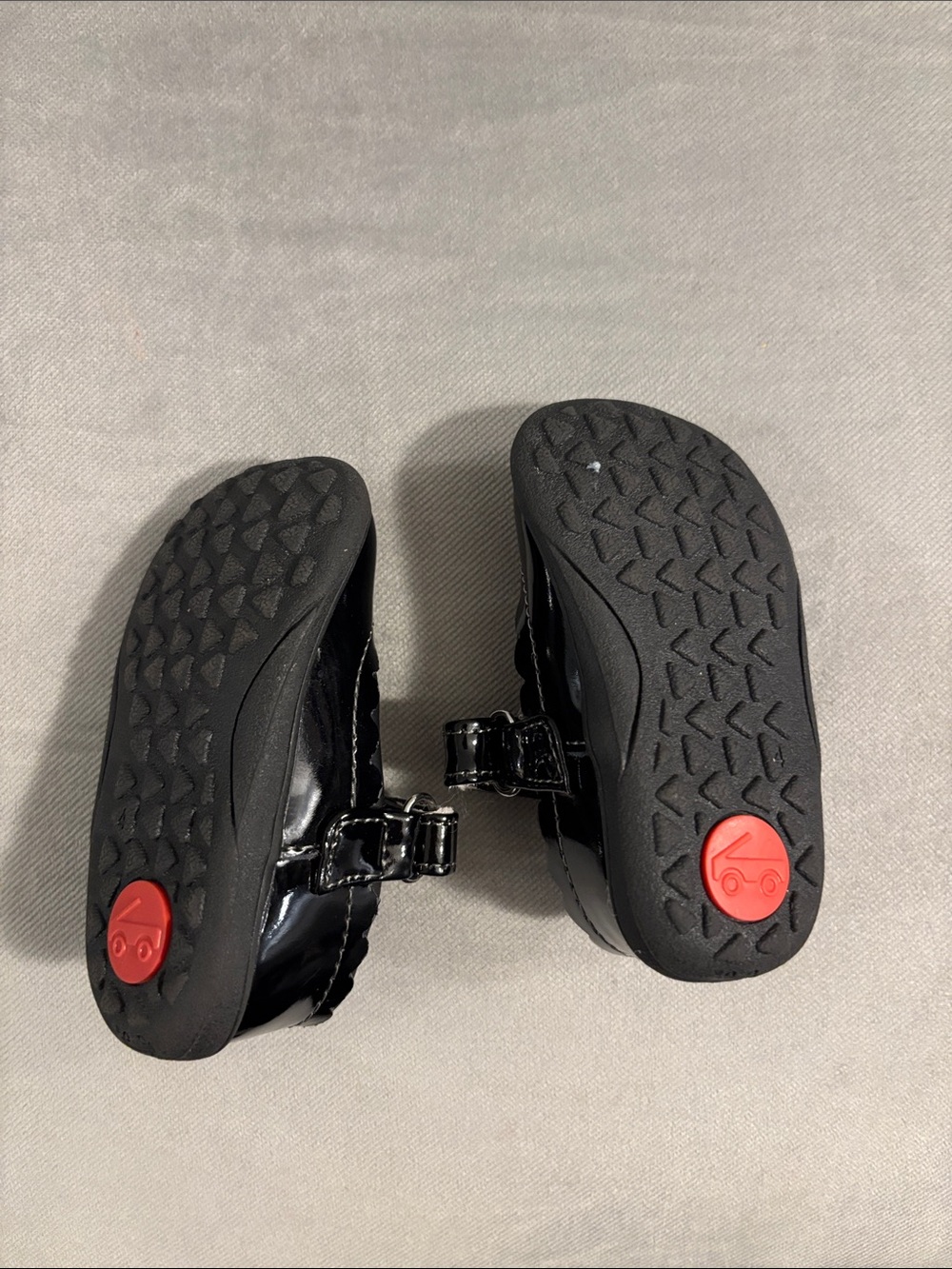 See Kai Run Glossy Black Patent Mary Janes for Kids - Picture 2 of 2